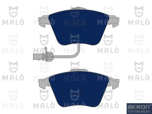 Kit de plaquettes de frein, frein à disque AKRON-MALÒ 1050774