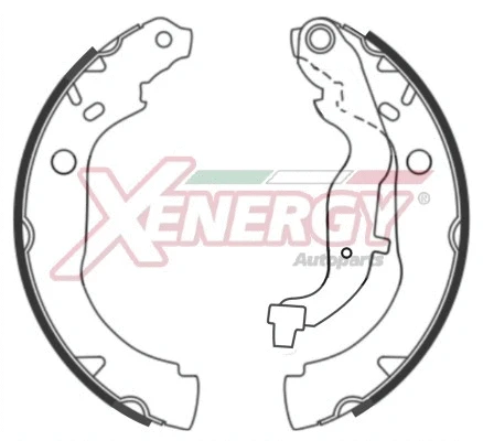 Jeu de mâchoires de frein AP XENERGY X50730