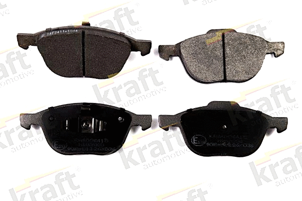 Kit de plaquettes de frein, frein à disque KRAFT AUTOMOTIVE 6006415