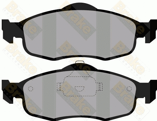 Kit de plaquettes de frein, frein à disque Brake ENGINEERING PA729