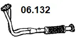 Tuyau d'échappement NOVAK 06.132