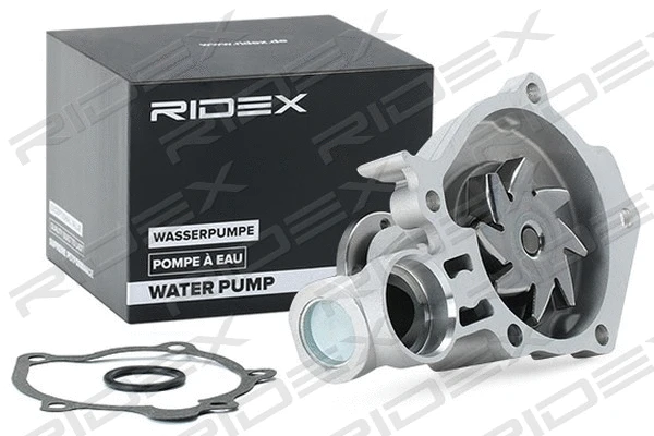 Pompe à eau, refroidissement du moteur RIDEX 1260W0210
