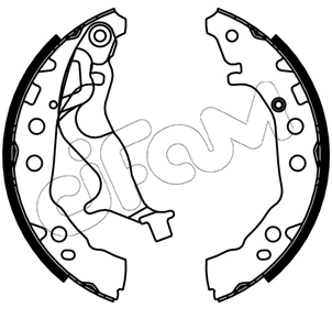 Jeu de mâchoires de frein CIFAM 153-737