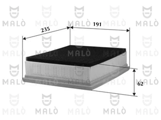Filtre à air AKRON-MALÒ 1500059