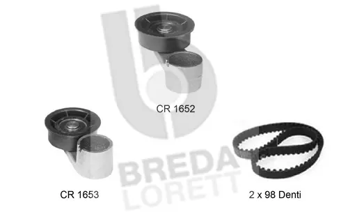 Kit de courroie crantée BREDA LORETT KCD0202