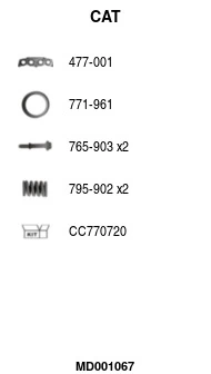 Catalyseur FA1 MD001067