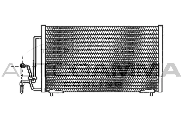 Condenseur, climatisation AUTOGAMMA 101587