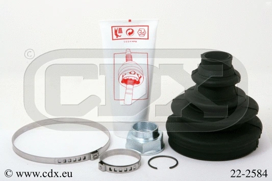 Jeu de joints-soufflets, arbre de commande CDX 22-2584