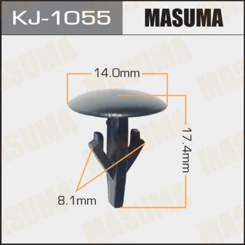 Clip, enjoliveur MASUMA KJ-1055