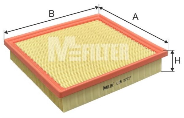 Filtre à air MFILTER K 7195