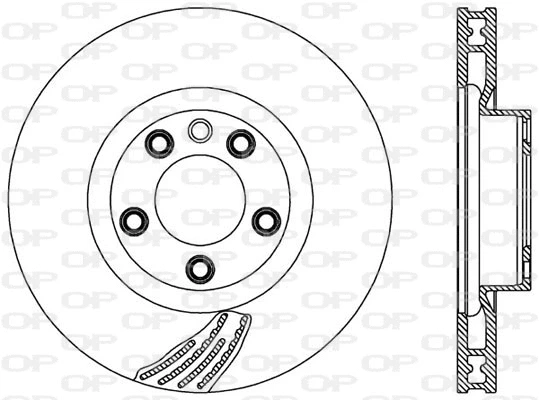 Disque de frein OPEN PARTS BDR2573.20