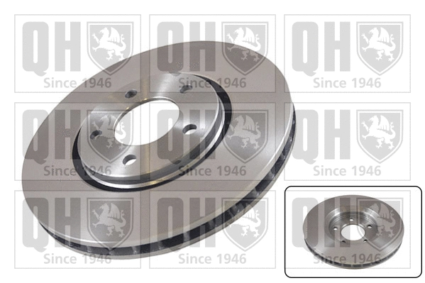 Disque de frein QUINTON HAZELL BDC5337