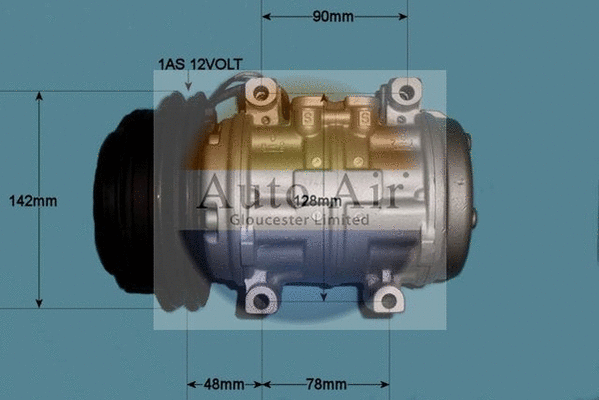 Compresseur, climatisation AUTO AIR GLOUCESTER 14-0310R