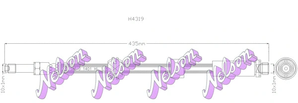 Flexible de frein KAWE H4319