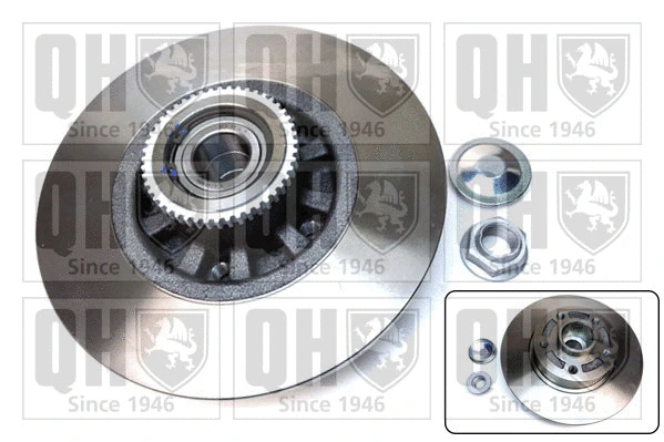 Disque de frein QUINTON HAZELL BDC6095
