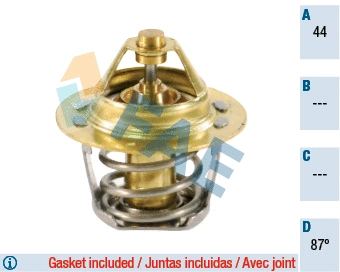 Thermostat, liquide de refroidissement FAE 5204187