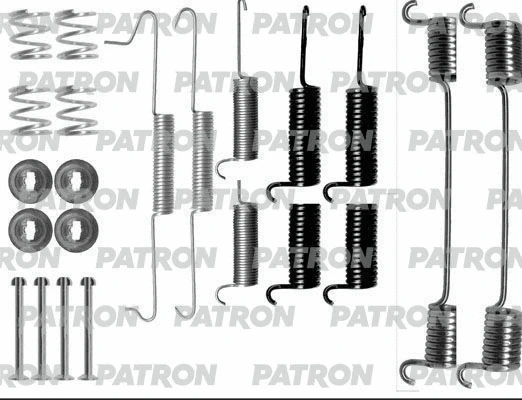 Kit d'accessoires, mâchoire de frein PATRON PSRK0085