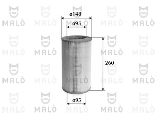 Filtre à air AKRON-MALÒ 1500019