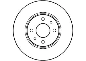 Disque de frein ABTEX BD817V