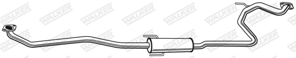 Silencieux central WALKER 23372
