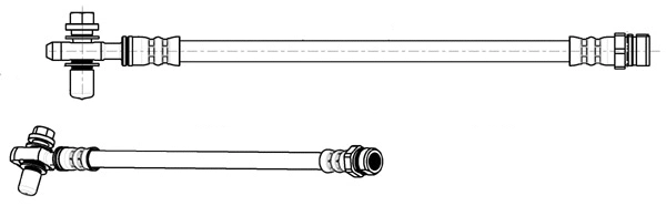 Flexible de frein CEF 512759