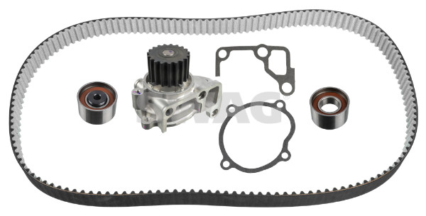 Pompe à eau + kit de courroie crantée SWAG 33 10 7666