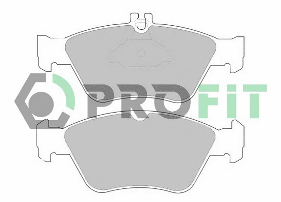 Kit de plaquettes de frein, frein à disque PROFIT 5000-1049 C