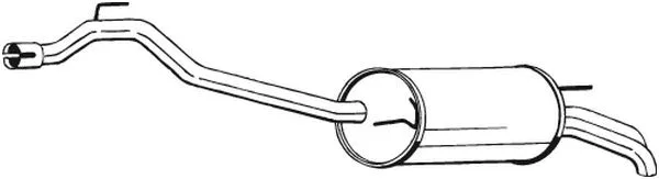Silencieux arrière BOSAL 283-483
