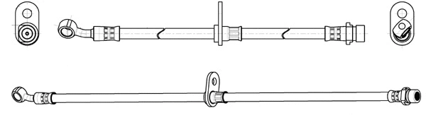 Flexible de frein CEF 514552