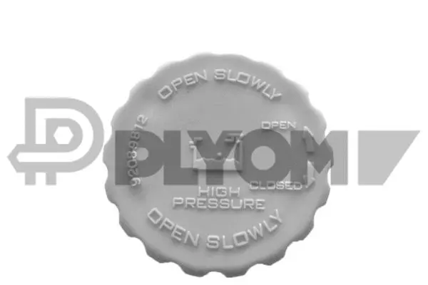 Bouchon, réservoir de liquide de refroidissement PLYOM P751324