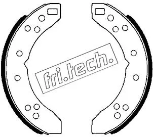 Jeu de mâchoires de frein fri.tech. 1118.233
