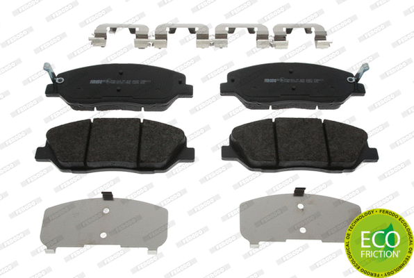Kit de plaquettes de frein, frein à disque FERODO FDB4111