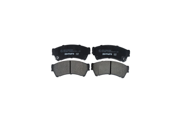Kit de plaquettes de frein, frein à disque ZentParts Z07298