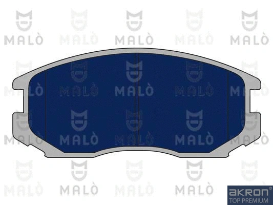 Kit de plaquettes de frein, frein à disque AKRON-MALÒ 1051051