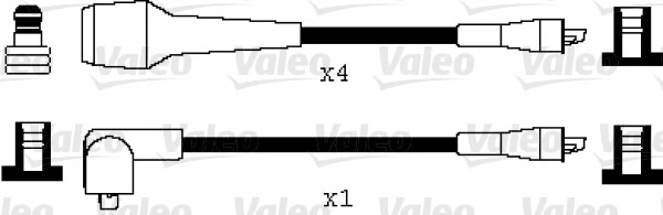 Kit de câbles d'allumage VALEO 346029