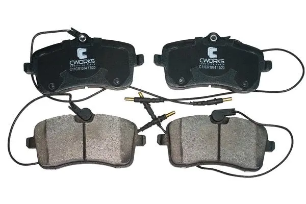 Kit de plaquettes de frein, frein à disque CWORKS C11CR1074