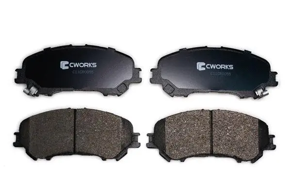 Kit de plaquettes de frein, frein à disque CWORKS C11CR0055