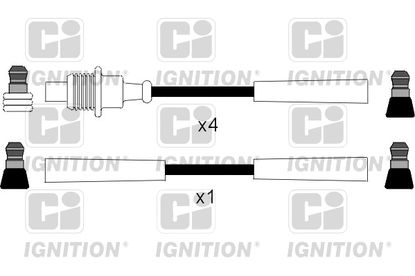 Kit de câbles d'allumage QUINTON HAZELL XC254