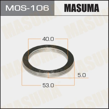 Bague d'étanchéité, tuyau d'échappement MASUMA MOS-106