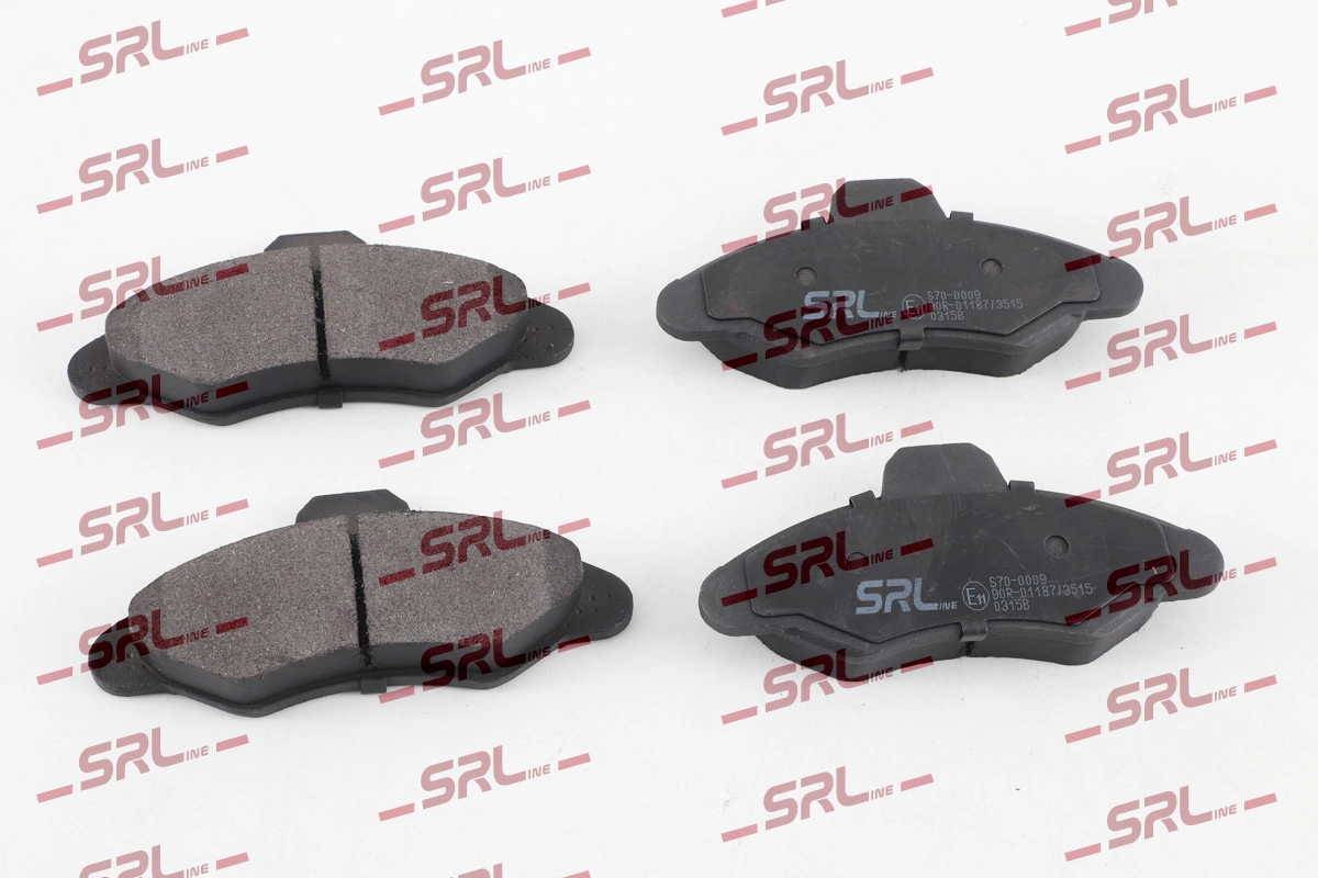 Kit de plaquettes de frein, frein à disque SRLine S70-0009