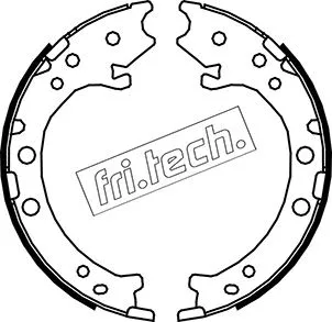 Jeu de mâchoires de frein, frein de stationnement fri.tech. 1044.026