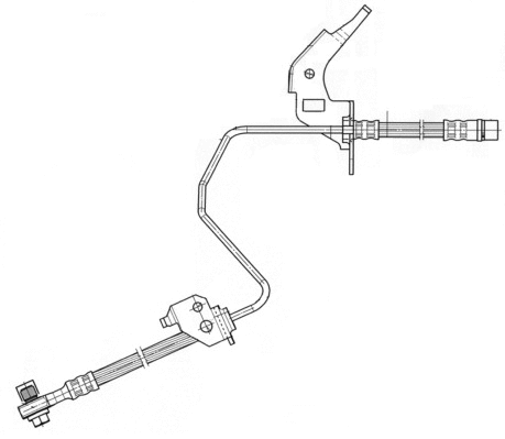 Flexible de frein CEF 512282