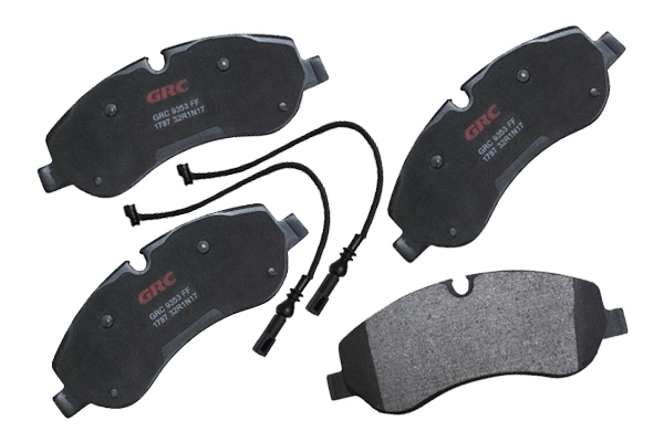Kit de plaquettes de frein, frein à disque GRC - Ultra Brakes GMD1787