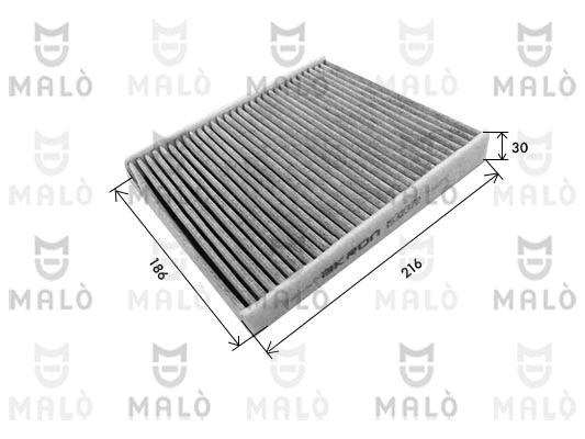 Filtre, air de l'habitacle AKRON-MALÒ 1532372