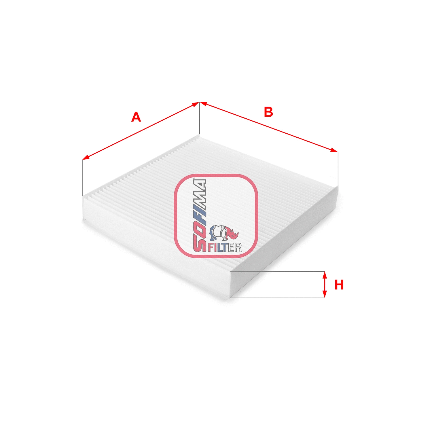 Filtre, air de l'habitacle SOFIMA S 3039 C