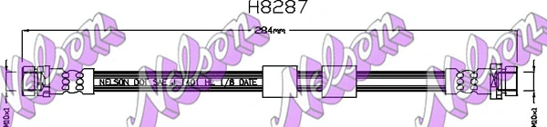 Flexible de frein KAWE H8287