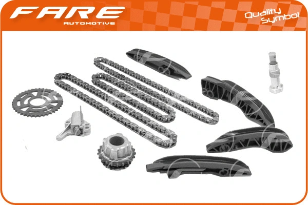 Kit de distribution par chaîne FARE-RCH 12745