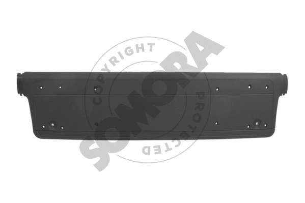 Support de plaque d'immatriculation SOMORA 040533