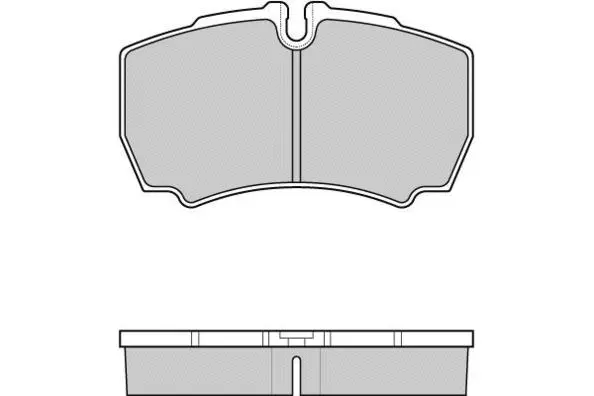 Kit de plaquettes de frein, frein à disque E.T.F. 12-1025