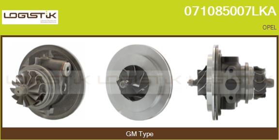 Groupe carter, turbocompresseur LGK 071085007LKA